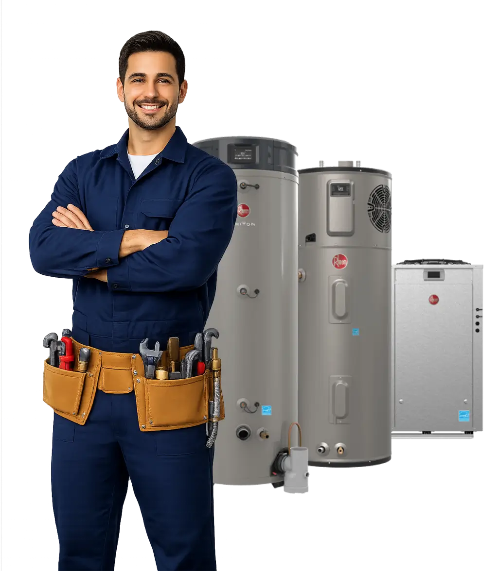 Water heater technician